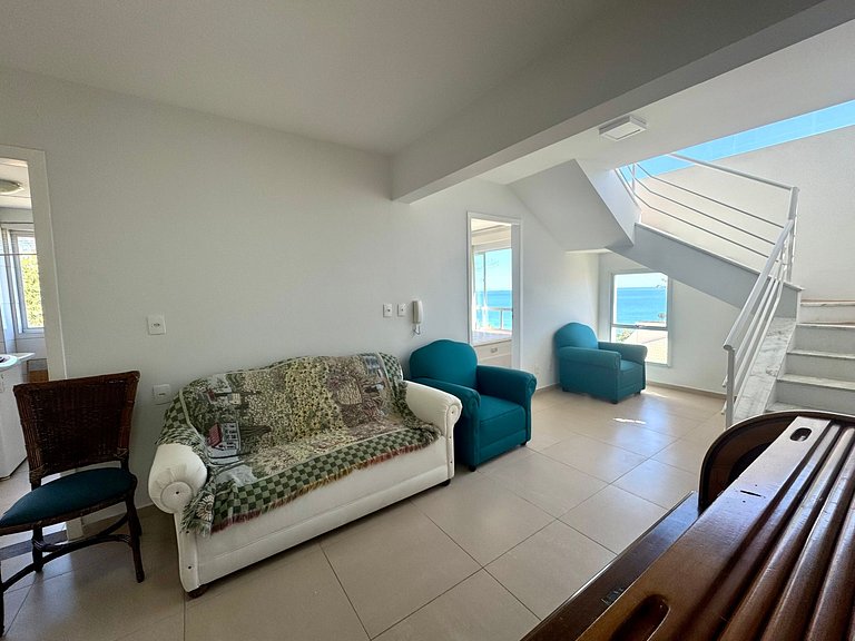 Cobertura duplex com vista para o mar de Bombinhas